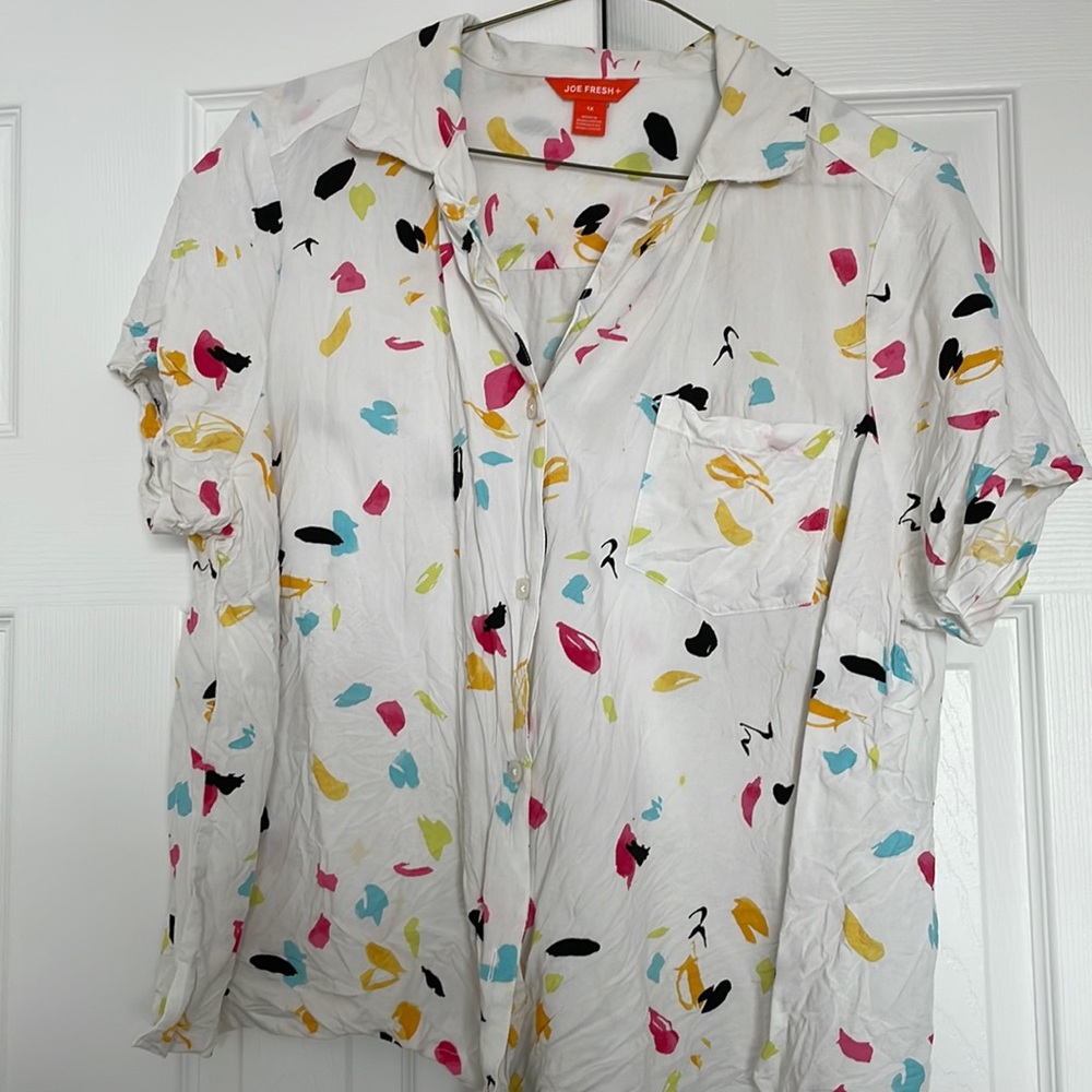 Button down t-shirt